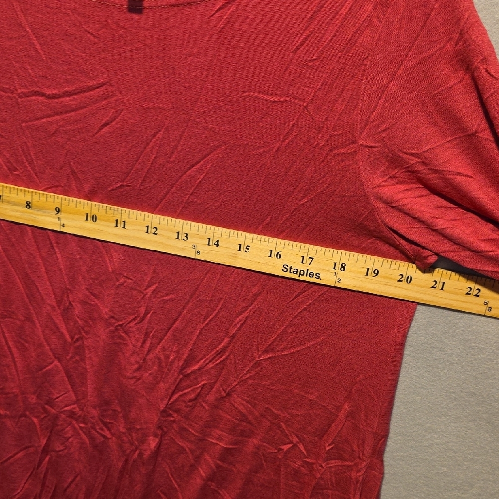 Womens Raspberry Tunic Top Size XL NWOT - Picture 5 of 7